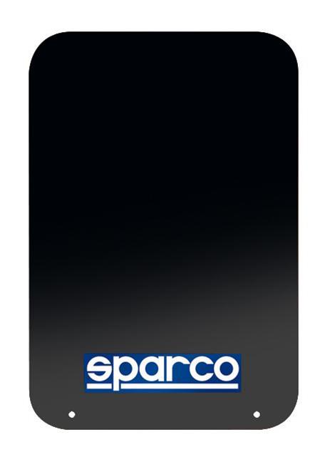 Spaco 2 Pc. Universal Black Mud Flaps